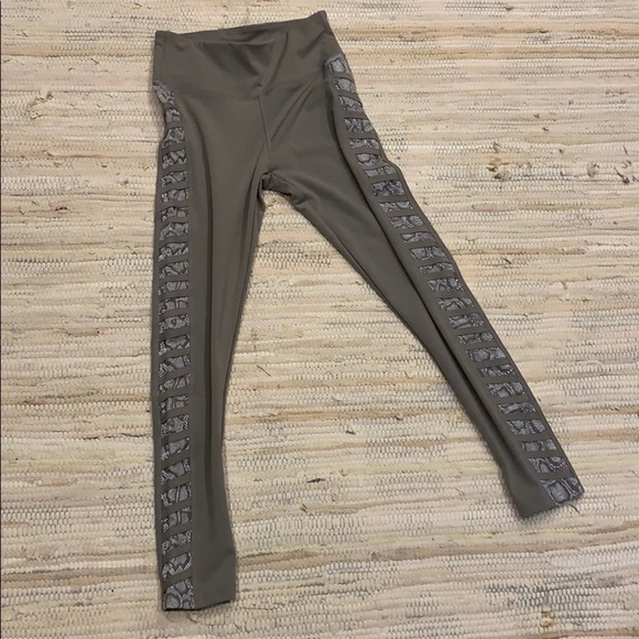 BSP Snake Print High Waisted Leggings - Picture 2 of 6